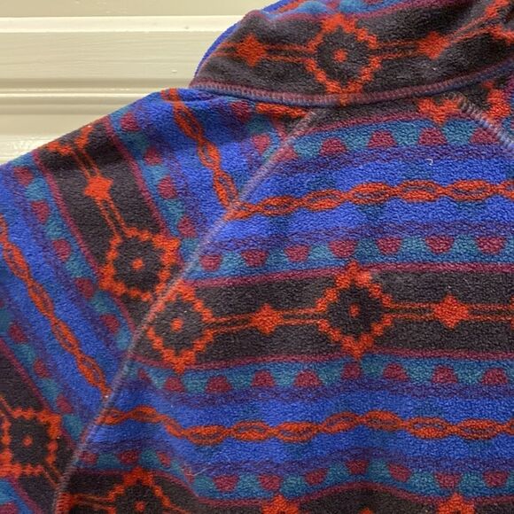 Eddie Bauer Southwest Aztec Quest 1/4 Zip Fleece Size Small Women’s - Picture 7 of 8
